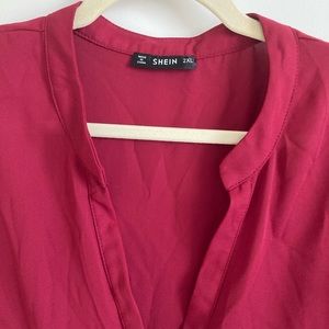 Red Blouse size 2XL